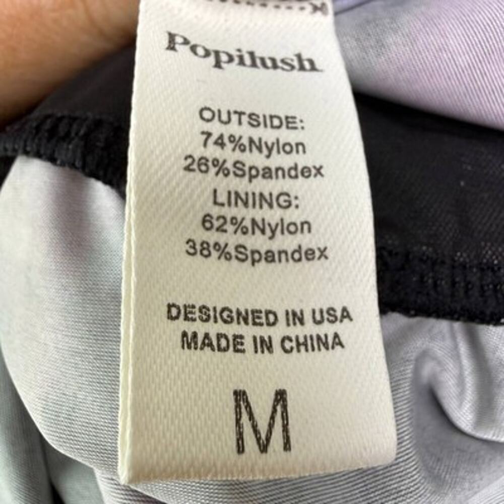 Popilush Maxi Dress Womens Medium Purple Floral Cocktail Built-in Support NWT - Picture 6 of 16
